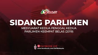 #LIVE | Sidang Dewan Negara 18 Disember 2019 (Sesi Petang)