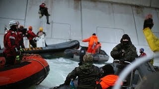 GreenPeace ship boarded by Russia, 2 Canadians arrested