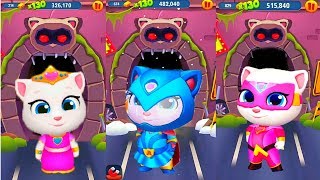 ГОВОРЯЩИЙ ТОМ ПОГОНЯ ГЕРОЕВ  Talking Tom Hero Dash против БЕГ ЗА ЗОЛОТОМ #3