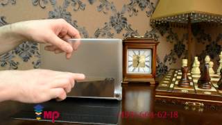 Фирменный чехол обложка для Lenovo Yoga Tablet 2 8.0 (830L) черный пластиковый