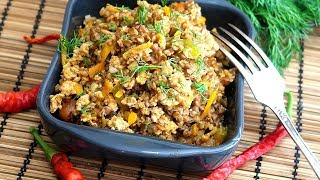 Гречка с фаршем по-купечески Невероятно вкусно, а готовиться проще простого