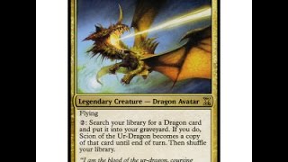 MTG Hacks! Scion of the Ur-Dragon Commander Deck Tech