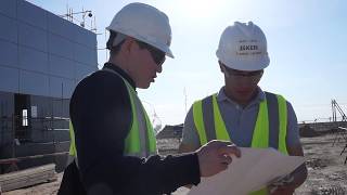 ORKEN. Desert pearl. Tengiz region construction site.
