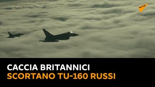 Ministero Difesa russo: caccia britannici scortano a distanza ravvicinata TU-160 russi