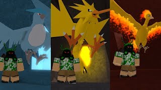 HOW TO GET ALL THE LEGENDARY BIRDS  IN POKEMON BRICK BRONZE! *EASY*