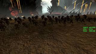 GeForce GTX 1050 ti -- Intel Pentium G4560 -- Total War WARHAMMER Benchmark