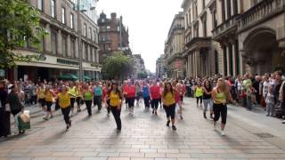 Bokwa flashmob in Glasgow