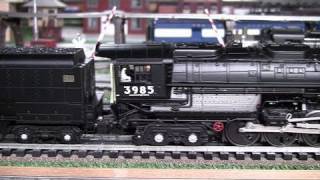 Lionel UP JLC Challenger (4-6-6-4) O-Gauge Steam Locomotive in True HD 1080p