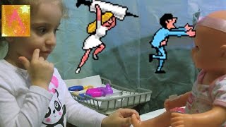 ИГРАЕМ В ДОКТОРА. Лечим больных кукол, делаем укол