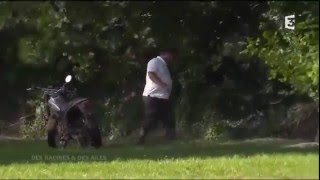 Arrosage gravitaire dans la crau verte