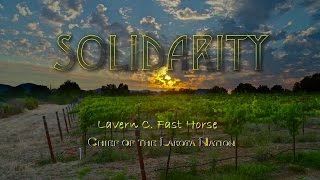 Chief Fast Horse of the Lakota Nation Speaks…