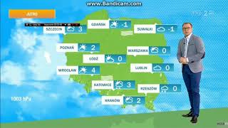 TVP2 HD - Prognoza pogody na 10 lutego 2018