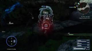 FINAL FANTASY XV Dungeon the myrlwood and weapon