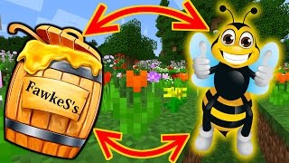 ПЕРВЫЕ ПЧЁЛЫ! ХАЙ ТЕК ВЫЖИВАНИЕ МАЙНКРАФТ!