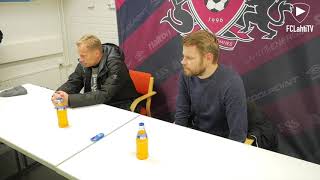 FCLahtiTV: FC Lahti - IFK Mariehamn -ottelun jälkeinen lehdistötilaisuus