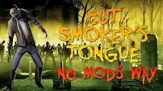 L4D2 Training - Cutting Smoker's Tongue easily (no mods)