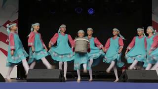 Ансамбль ''Школьные годы''. Карельский танец. Концерт в Таганском парке