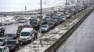 Оппозиция устроила автопробег из Тбилиси в Рустави в поддержку Мелия - видео