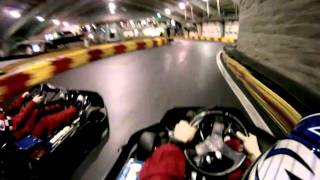 F1 boston Gocarts HD go-pro helmet cam