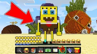 Minecraft - HOW to play SPONGE BOB IN MINECRAFT : NOOB vs PRO SPONE BOB! NOOB VS PRO