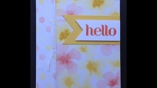 Watercolor Wonder Hello