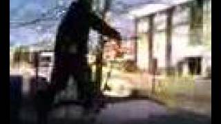 Skateboarding Trick Caveman