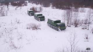 Снегоболотоход-амфибия ГАЗ-73М (ГТСМ, ГТМУ) модернизированный.