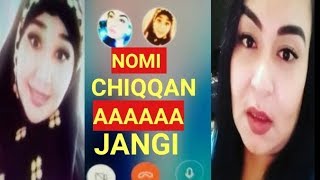 Shallaqi Qizlar jangi Xijob kiygan qizni yerga urib tawladi
