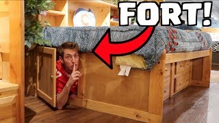 UNDERCOVER STORAGE FORT!