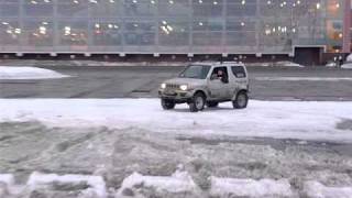 Jimny in last snow + Fedima Sirocco pt.1