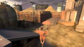 Spy Umbrellagun Flight Test