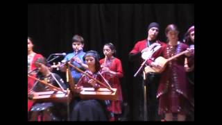 qartuli xalxuri sakravebi. საკრავთა ანსამბლი.