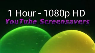 Ambient Green Lava Lamp - HD Screensaver - 1 Hour