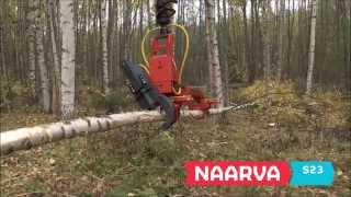 Naarva S23 stegmatare och vedmaskin