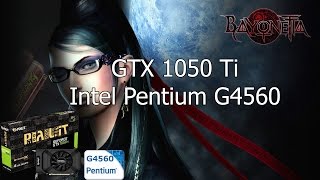 Bayonetta [PC] GTX 1050 Ti 4GB GDDR5 & Intel Pentium G4560 & 8 GB RAM
