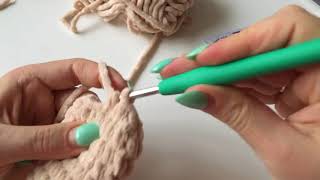 МК по вязанию из плюшевой пряжи Собака-Пёс. Часть 2