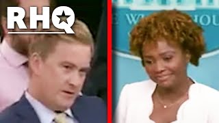 Peter Doocy HUMILIATED By WH Press Secretary (Video)