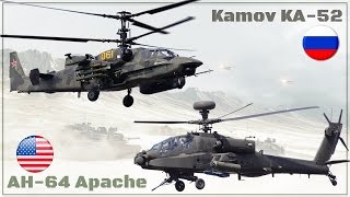 Ка 52 Аллигатор против Апача