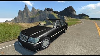 BeamNG.Drive Mod : Mercedes Benz S600 (Crash test)