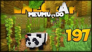 A CAVERNA DOS BAMBUS AUTOMÁTICOS! // Meu Mundo #197 // Minecraft