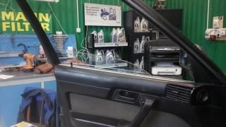 BMW e34 работа стеклоподъемников