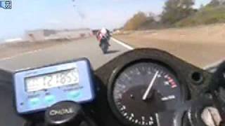 NSR250（MC18）　ｖｓ　CBR250ＲＲ（MC22）　20100410 1　ＨＳＲ