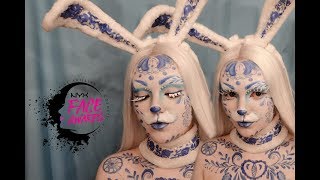 Porcelain hare / NYX FACE AWARDS RUSSIA 2019
#FACEAWARDSRUSSIA2019  #nyxcosmeticsrussia