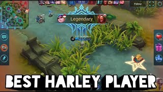 Gameplay dan Build HARLEY TOP 1 GLOBAL, L4T aynasiz killer !!!