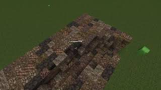 WWI trench Minecraft timelapse