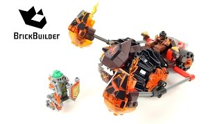 Lego Nexo Knights 70313 Moltor's Lava Smasher - Lego Speed build