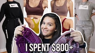 I Spent $800 On Nike | Huge Try On Haul