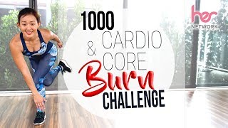 1000 Cardio & Core ? BURN ? Challenge | Joanna Soh