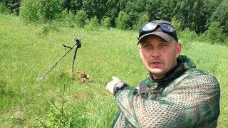 Находки у заброшенного кладбища † Поиск монет.