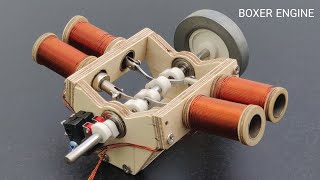 Making Four Cylinder Engine